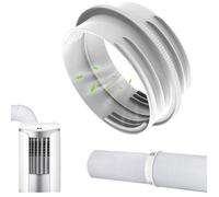 Adaptateur pour climatiseur de fenêtre pour tuyau de climatiseur mobile (130 mm intérieur/150 mm extérieur), connecteur de tuyau d