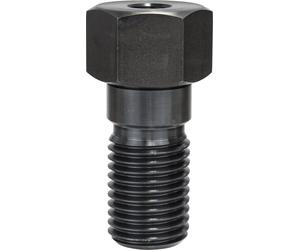 Adaptateur pour couronnes de forage diamantées côté machine5/8 pouces 16UNF, côté couronne1 1/4 pouce UNC