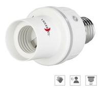 Adaptateur pour culot d'ampoule E27 sur E27 avec détecteur de luminosité et de son G