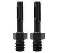 Adaptateur pour foret à carottage, filetage extérieur M14, embout SDS Plus, lot de 2