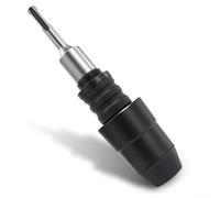 Adaptateur pour marteau Rotatif 5 Rainures Acier 21,5cm Adaptateur | Compatibilité pour sds Plus, marque pour bosch , ajustement sécurisé, usage fluide, jeu mécanique