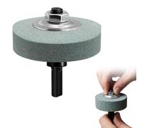 Adaptateur pour meule abrasive de 70 mm, pierre à aiguiser de grain 100 pour perceuse