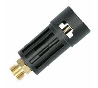 Adaptateur pour nettoyeur haute pression à baïonnette K vers M22 | Fabriqué en plastique épais et garniture en laiton pour fournir une connexion pratique pour les nettoyeurs haute pression.
