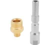 Adaptateur pour nettoyeur haute pression M22 x 15 vers G1/4 - En plastique ondulé - À usage industriel