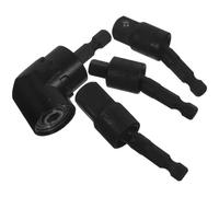 Adaptateur pour Perceuse Angulaire 360° Pivotant, 105° Noir | Acier Chrome-vanadium, Stable et Résistant à L’usure, pour Entretien Domestique Quotidien, Transmission Régulière