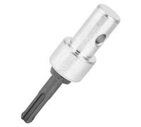 Adaptateur pour perceuse électrique, permettant de connecter une tarière au mandrin