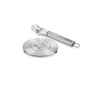 Adaptateur pour plaque à induction - TESCOMA - 428770.00 - Acier inoxydable - Poignée amovible - Compatible lave-vaisselle