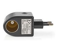 Adaptateur pour Prise d'Alimentation de Voiture Nedis WACA12V Noir G