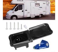 Adaptateur pour prise RV 16A CEE17 Indicateur Adaptateur pour(black) | Voyant LED intégré, vérification instantanée, connexion , pour camping-car, caravaning
