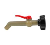 Adaptateur pour Réservoir D'eau Ibc S60 en Plastique à Connexion Rapide | Filetage Angulaire, Commutateur de Robinet Flexible, Installation Rapide