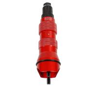 Adaptateur pour rivets, compatible avec de nombreux matériaux, construction en acier de haute qualité, couleur rouge