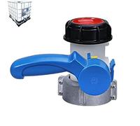 Adaptateur pour Robinet d'arrêt IBC - MARQUE - Modèle - Vanne Papillon - 62 mm - Résistance aux Acides
