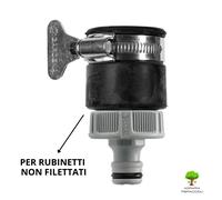 Gardena Raccord de robinet Voleur d'eau 2907-20 grand 15 x 20 mm attachement caoutchouc