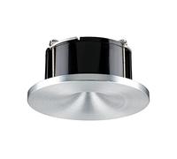 Adaptateur pour suspension - Rond - Alu tourné - Diamètre d'encastrement 68 mm - Sans ampoule