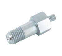 Adaptateur pour tête fil nylon à bouton métal TECOMEC - M8 x 1,25 gauche mâle