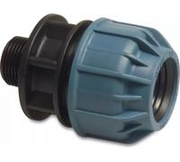 Adaptateur PP 20mm x 1/2" 10bar Connecteur de transition