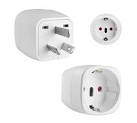 Adaptateur Prise Australie, 2 Pièces Adaptateur Prise Chinoise, Adaptateur Type I pour Australie Chinoise Nouvelle Zelande Fidji Argentine
