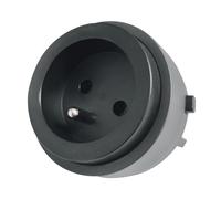 Adaptateur Prise typeE pour Rail modulaire GONEO, 16A 3680W Max, avec Terre