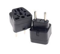 Adaptateur Prise Universel,Adaptateur Universel vers France,Adaptateur Universel vers France Voyage International vers France pour Anglaise UK,USA,Canada,Chine,Australie,Italie,Suisse,1PC