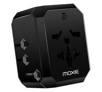 Adaptateur Prise Universel EU / USA / UK / AUS + 3 USB + 1 USB C Noir