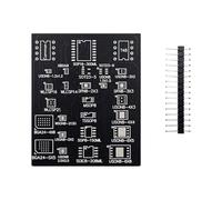 Adaptateur programmateur clignotant 25 en 1 rapide SOIC8 SOP8 | 4X5WSON Support de test pour programmation clignotante SPI et combustion de puces, réparation électronique