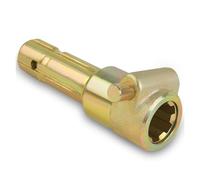 Adaptateur PTO femelle 1 3/8" 6 cannelures mâle 1 3/8" 6 cannelures Rallonge de prise de force universelle pour tracteur Solution d'extension de prise de force pour tracteurs 70HP