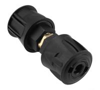 Adaptateur Quick Connect pour nettoyeur haute pression Karcher, adaptateur de tuyau fileté femelle M22 14 mm, double connecteurs en nylon