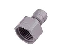 Adaptateur rapide avec filetage intérieur 1/2 pour raccord à vis de tuyau 3/8"