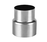 Adaptateur Réducteur Conduit, Adaptateur de cheminée, 1 réducteur de conduit de fumée, connecteur de tube en acier inoxydable(6cm~7cm)