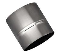 Adaptateur Réducteur Conduit, Réducteur de tuyau de poêle, connecteur de conduit 100mm-100mm, revêtement de cheminée en acier inoxydable