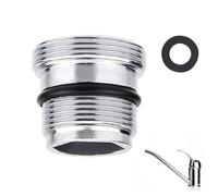 Adaptateur Robinet Mitigeur M18.5 - M22 pour Ikea, Grohe, Neoperl Tj | Connecteur de Robinet En Métal pour Filtre Brita Connecter Les Aérateurs au Robinet