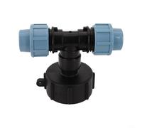 Adaptateur S60x6 pour réservoir ibc 20/25/32 mm raccords PE plastique | Convient pour les réservoirs de carburant IBC avec filetage femelle de 60 mm. Installation facile. Tailles de sortie d'eau