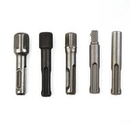 Adaptateur SDS, kit de tournevis à douille hexagonale 5 pièces pour marteau perforateur perceuse conversion