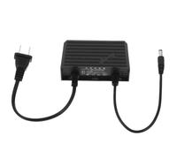 Adaptateur Secteur 12v 2a pour Caméra de Sécurité, Prise Us, Noir | Protection Surcharge, Montage Mural Trous Prêts à L’emploi, Usage Intérieur et Extérieur