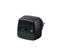Brennenstuhl Adaptateur de voyage TRA IT SK Italie Type L contact de mise à la terre Noir 1508590