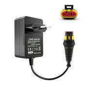 Adaptateur secteur 28 V 1,3 A compatible avec Husqvarna Automower 105/305/310/315/315X/310 Mark II/Gardena R38Li/R40Li/R45Li/R50Li/R70Li/R75Li/R80Li/Sileno Life/City/Minimo/McCulloch Rob R600/R800