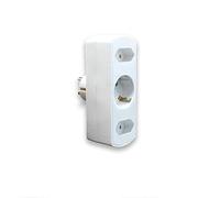 Adaptateur secteur 3 prises 4,8 mm 16 A pour plusieurs appareils électriques et extension de prises à la maison ou au bureau.