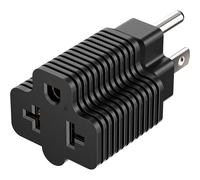 Adaptateur secteur 4 en 1 15 A vers 20 A à lames en T - Adaptateur secteur 5-15P vers 5-20R, 6-15R, 6-20R