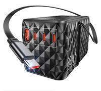 Adaptateur secteur 85W, charge rapide universelle, 6 en 1