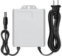 Adaptateur secteur avec batterie lithium de 12 V, 2 A, 6000 mAh – Compatible avec les caméras intérieures et extérieures – Résistant à la pluie et aux chocs