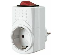Adaptateur secteur avec interrupteur, 1 prise