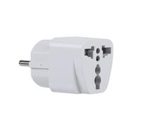 Adaptateur secteur de voyage à connexion étanche, design compact, adaptateur de prise universel, compatibilité de tension, utilisation dans