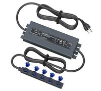 Adaptateur secteur étanche 150 W pour éclairage extérieur Philips Hue, bloc d'alimentation de sortie 24 V, 5 embouts pour spot, lys XL, chemin de baie, socle à pression