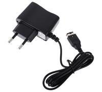 Adaptateur Secteur Européen Noir pour Gameboy, Alimentation Continue | Voyant Lumineux Intégré, Format Compact Facile à Transporter, Usage Bureau et Sessions de Jeu
