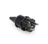 Adaptateur secteur pour prises de rechange d'intérieur, prise Schuko standard européenne, robuste et flexible, idéale pour les rallonges