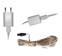 Adaptateur secteur pour voile d'ombrage Led - Jardiline Blanc G