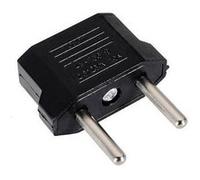 Adaptateur Secteur Prise Chine USA Japon vers EU Europe Franc FR Noir - Visiodirect - Noir G