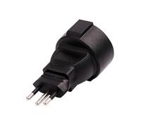 Adaptateur secteur UE 16 A 250 V, prise suisse 3 broches rondes mâle vers femelle, convertisseur de prise de sécurité d