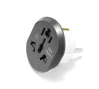 Adaptateur secteur universel mondial UE Adaptateur de prise universelle 1 6A 250V AU US UK CN à UE Wall socket nous à UE Prise de convertisseur CA Adaptateur de voyage Prise de voyage pour adaptateur