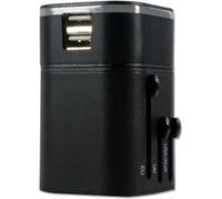Adaptateur Secteur Universel (UK -US-Australie-Europe) Noir Noir G